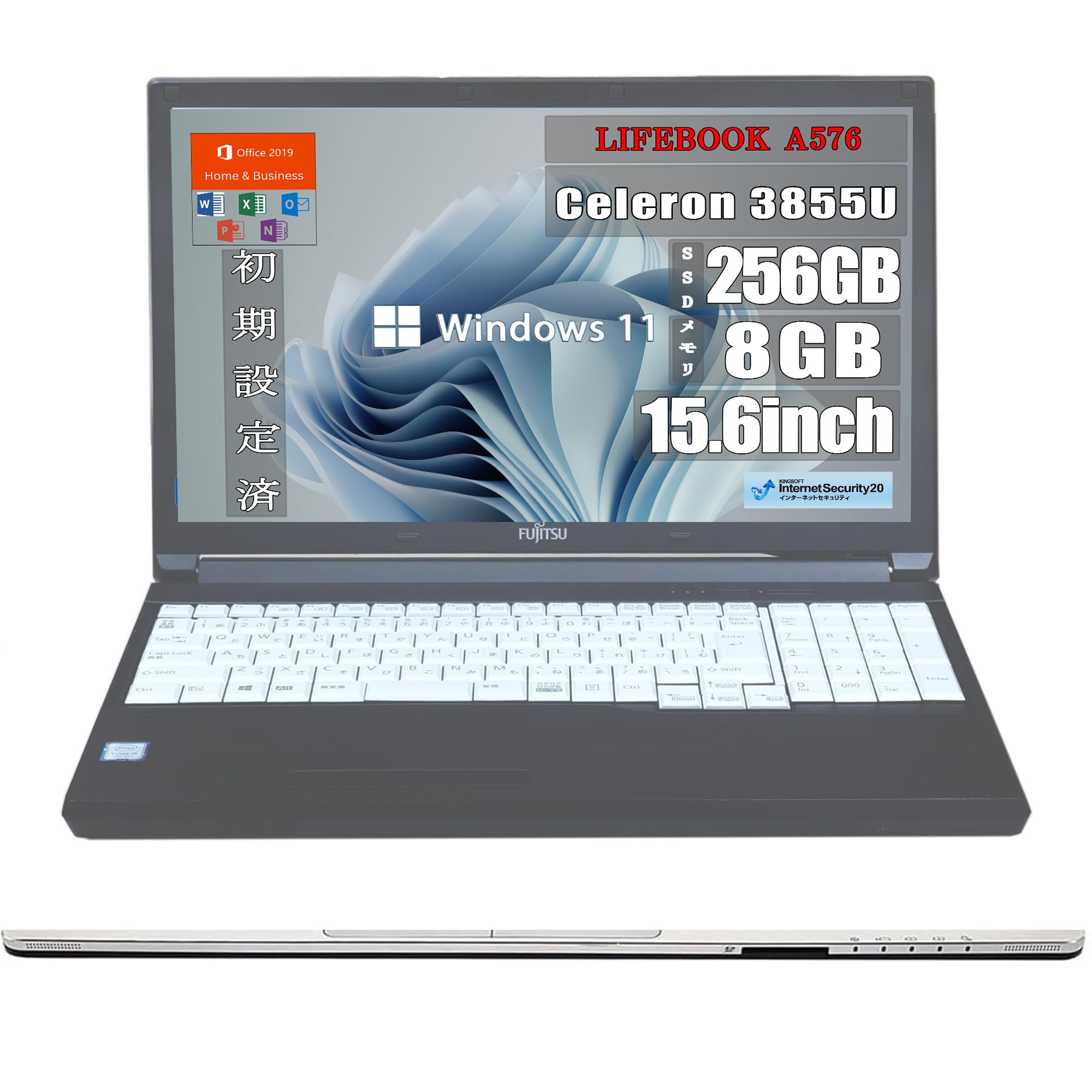 Amazon.co.jp: 【整備済み品】LIFEBOOK A576 15.6インチ ノート